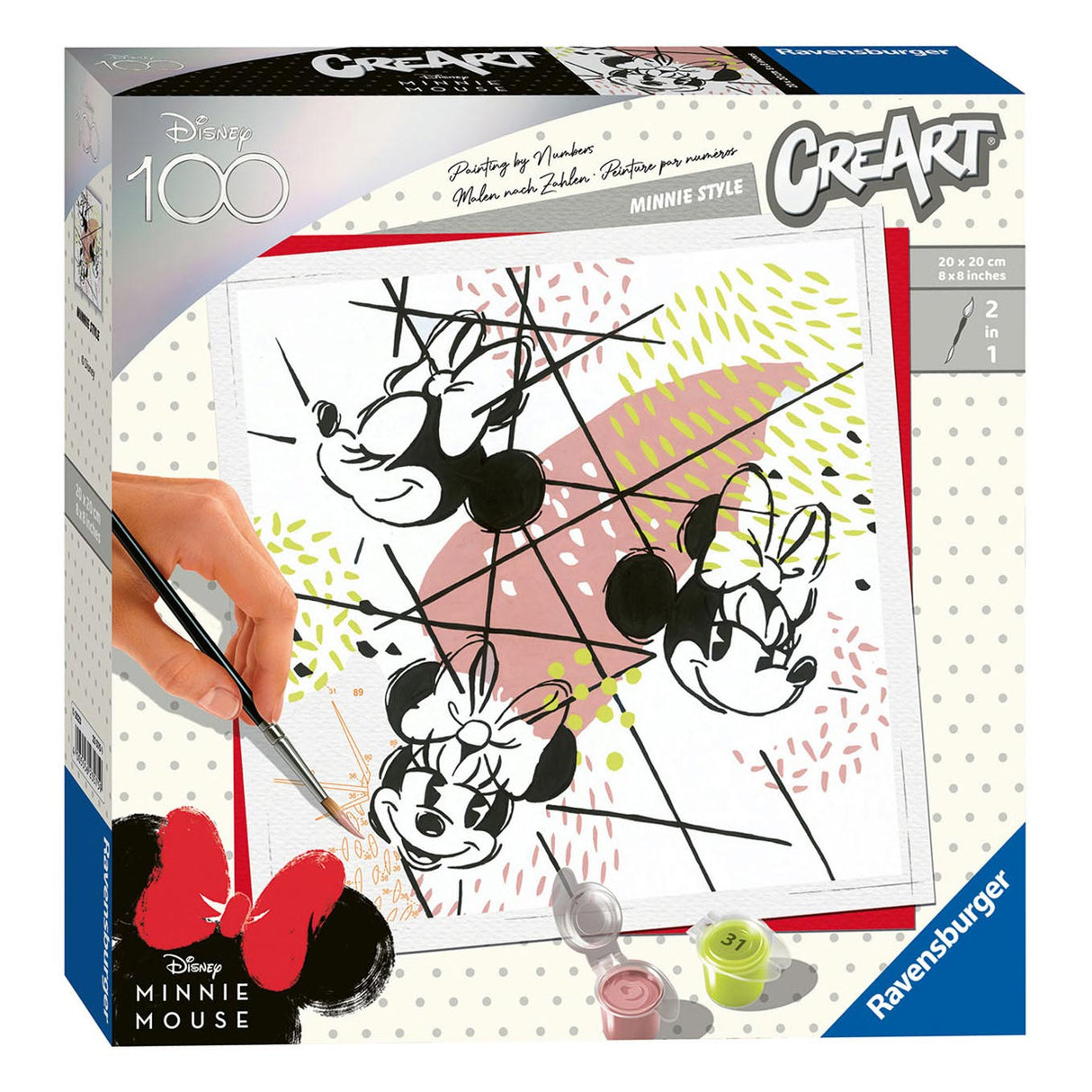 Ravensburger Creart - Disney 100 let Minnie Mouse 2