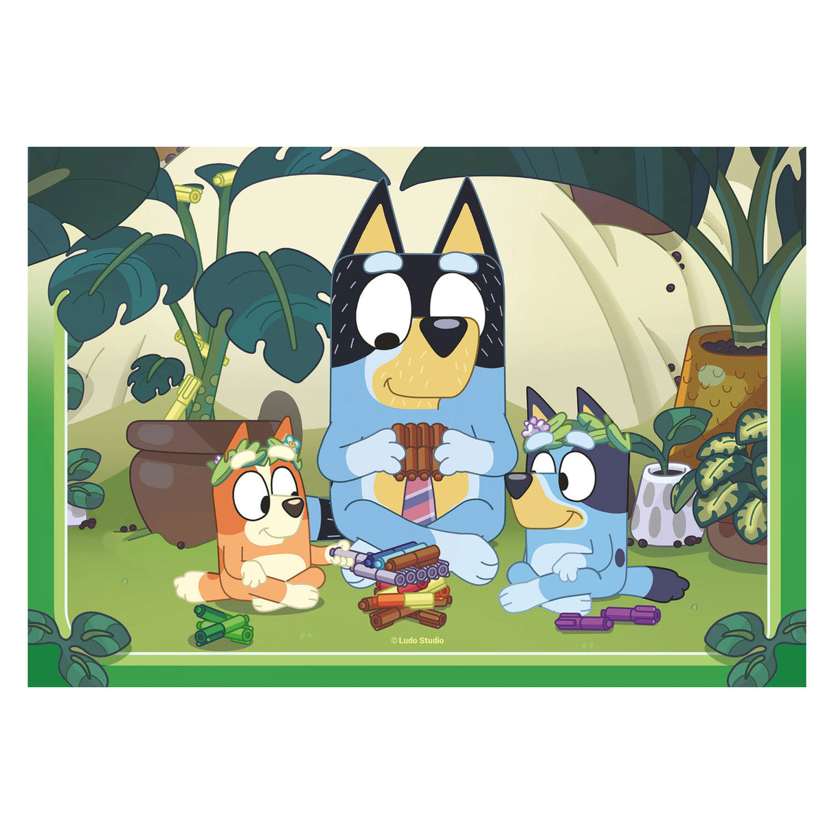 RAVENSBURGER - Bluey Legpuzzle 2x24 pezzi