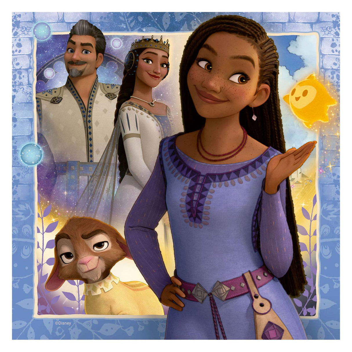 Puzal Ravensburger disney mian leo 3x49pcs