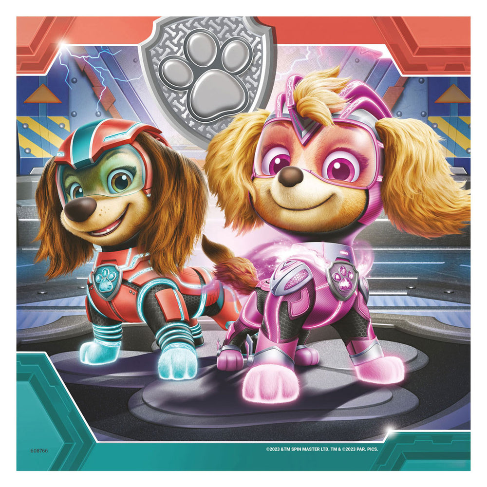 Ravensburger - Paw Patrouille Das mächtige Filmbein Puzzle 3x49st.