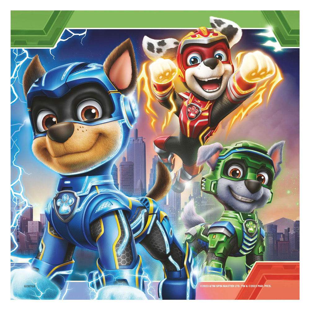 Ravensburger - Paw Patrouille Das mächtige Filmbein Puzzle 3x49st.
