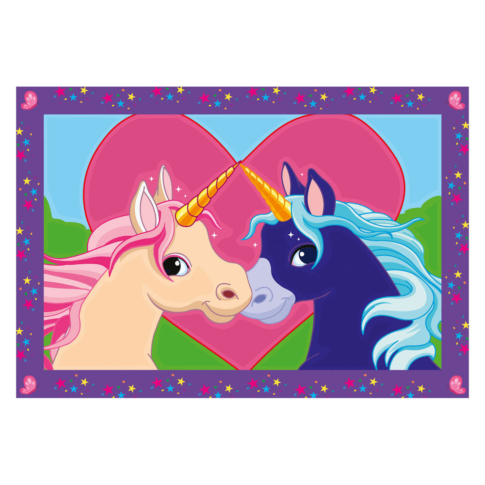 Ravensburger Creart Painting per numero - Unicorni magici