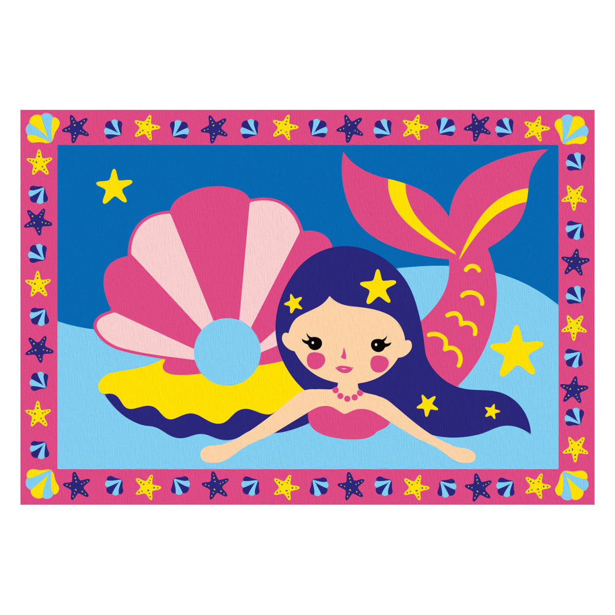 Ravvensburger Creart Painting at Number - Mermaid Magic