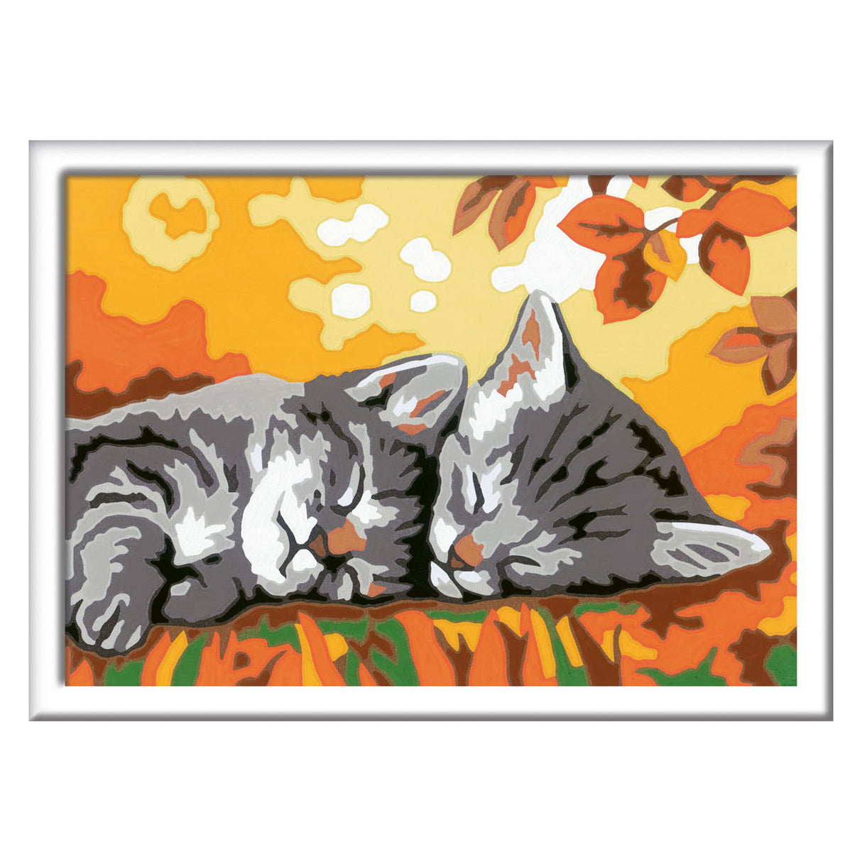 Ravensburger Creart Painting by number - Autumn kittens