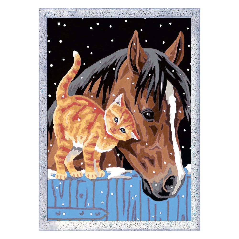 Ravensburger Creart Paint by Numbers - Friends in the Stable