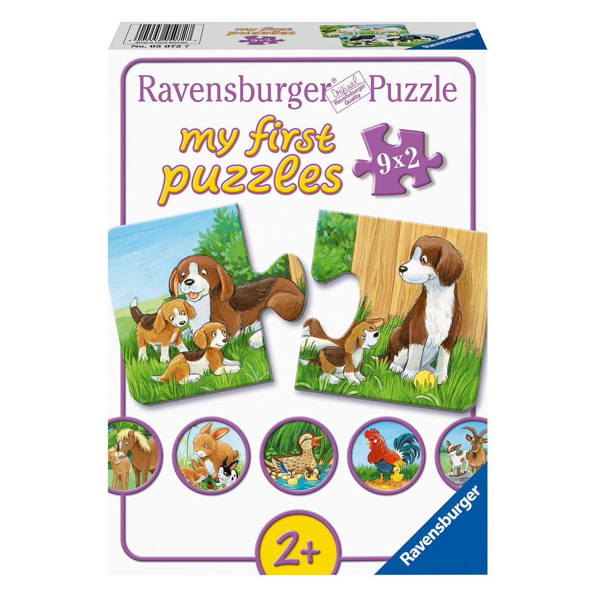 Ravensburger Animal Families on the Farm, 9x2st.