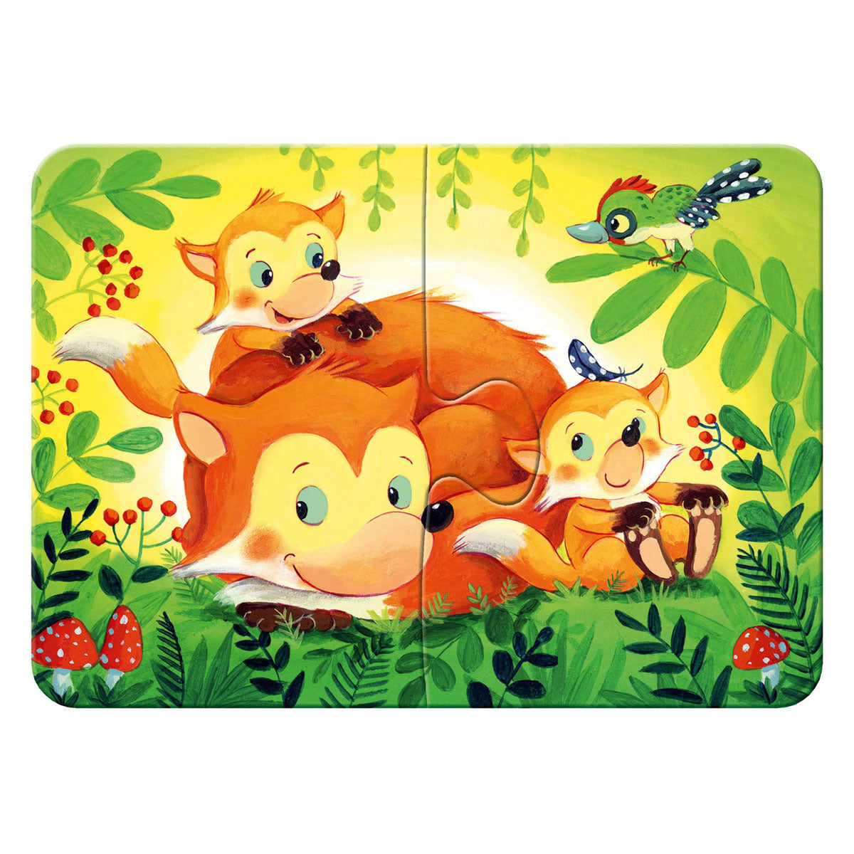Ravensburger Jigsaw Puzzle Familias de animales pequeños, 4in1