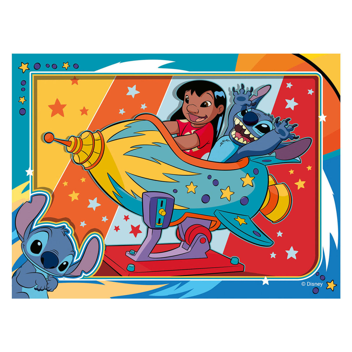 Ravensburger Jigsaw Puzzle Disney Stitch, 4in1
