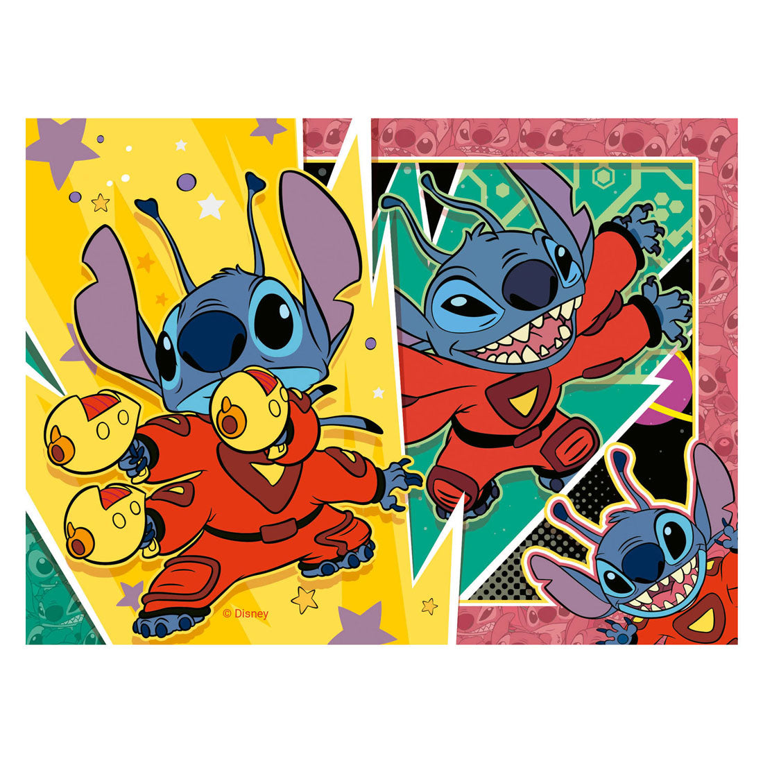 Míreanna mearaí Ravensburger disney stitch, 4in1