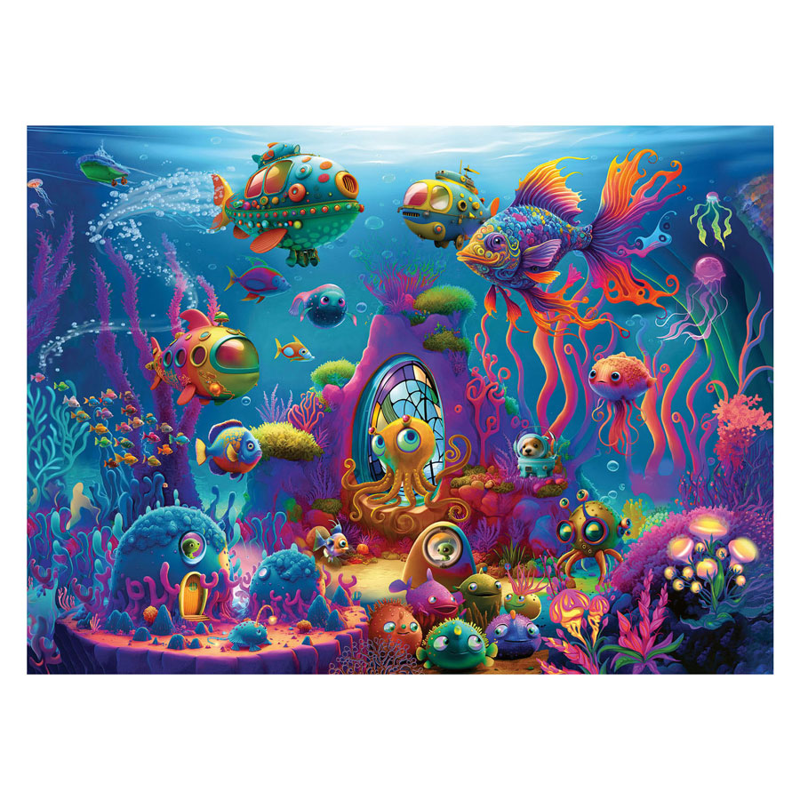 RAVENSBURGER JIGSAW Puzzle XXL Oceano alieno 150st.
