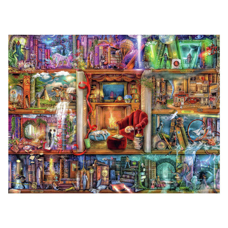 Ravensburger puzzle la grande bibliothèque, 1500 pcs.