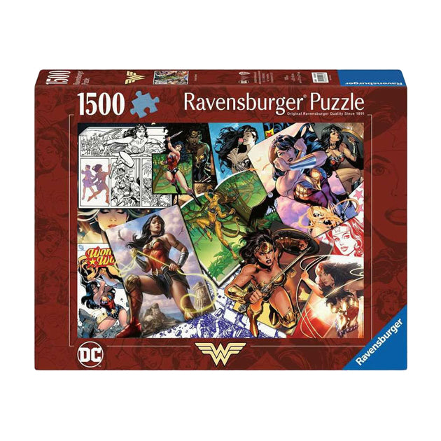 Ravensburger legpuzzel wonder woman, 1500st.