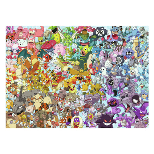 Ravensburger Jigsaw Puzzle Pokémon personajes, 1000.
