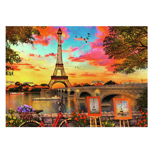 Ravensburger jigsaw puzzle paris, 1000 pcs.