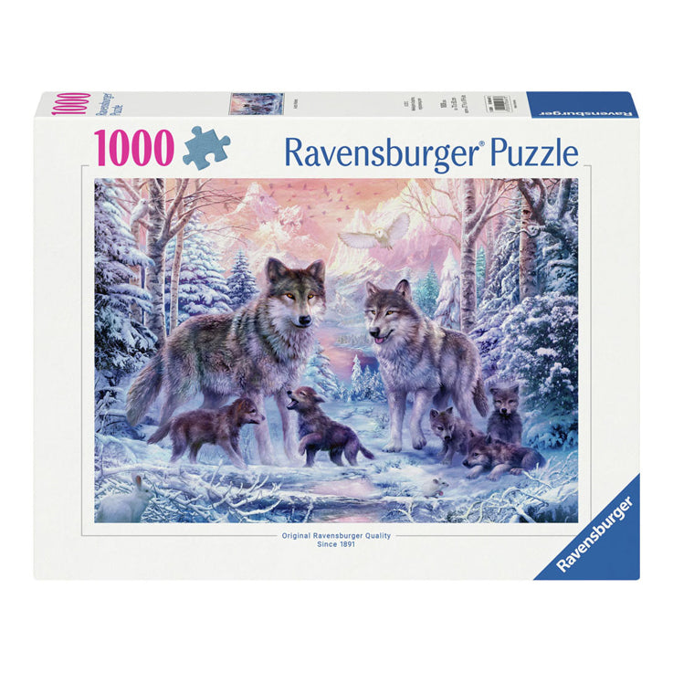 wolves artacha bhfreagra mearaí Ravensburger, 1000 ríomhaire.