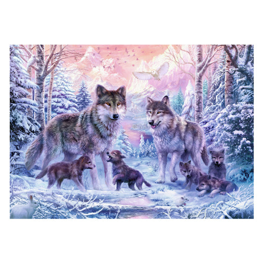 Ravensburger jigsaw puzzle arctic wolves, 1000 pcs.