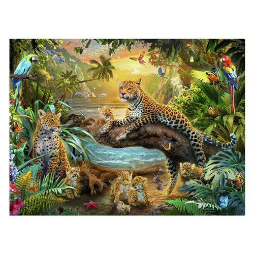 Ravensburger jigsaw puzzle leopards in the jungle, 1500 pcs.