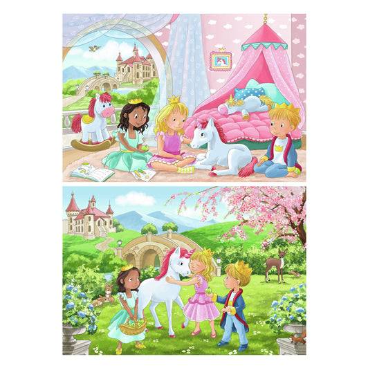 Ravensburger Puzzle Prince Princess 2x12st