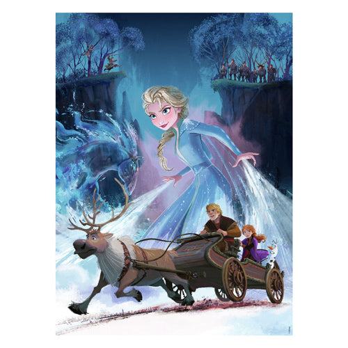 Ravensburger Jigsaw Puzzle XXL Disney Frozen 2 The Mysterious Forest, 200st.