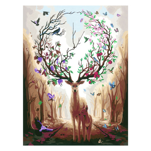 Ravensburger Creart Painting by Numbers - Magnificent Encounter