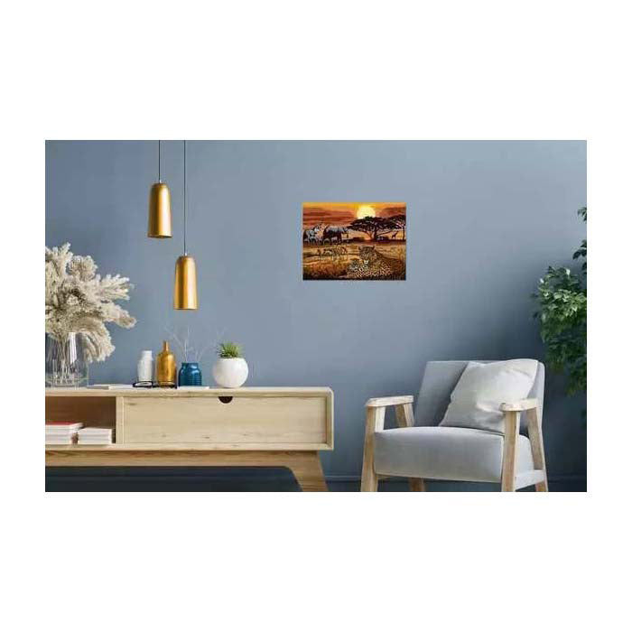 Ravensburger Crecer Malaling na numer - Krajobrazy Savannah