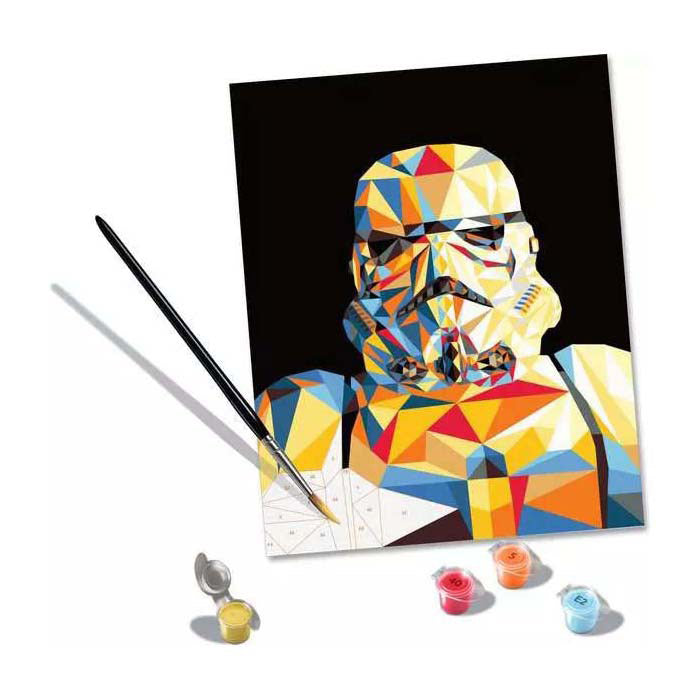Ravensburger creart paint by number - star wars - stormtrooper