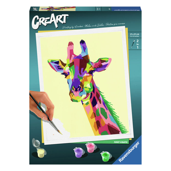 Ravensburger creart paint by number - giraffe