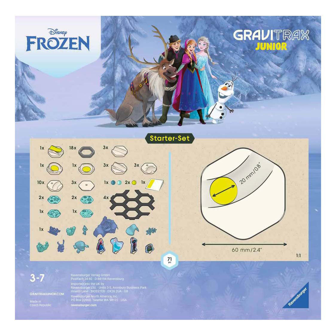 Ravensburger Gravitrax Junior Frozen Erweiterungsset