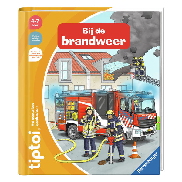 Libro Ravensburger tiptoi® para los bomberos
