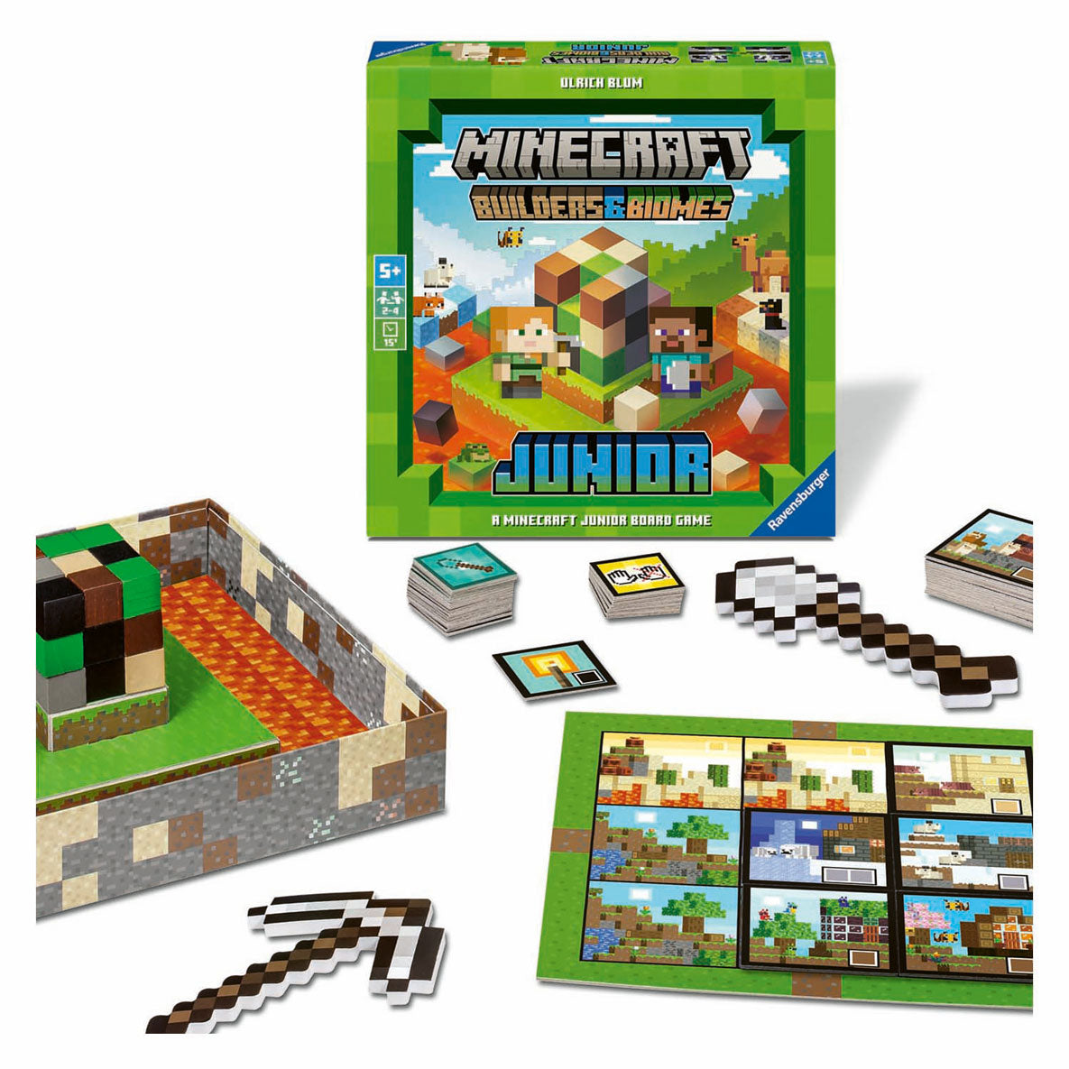 Ravensburger jeu minecraft bâtiment junior
