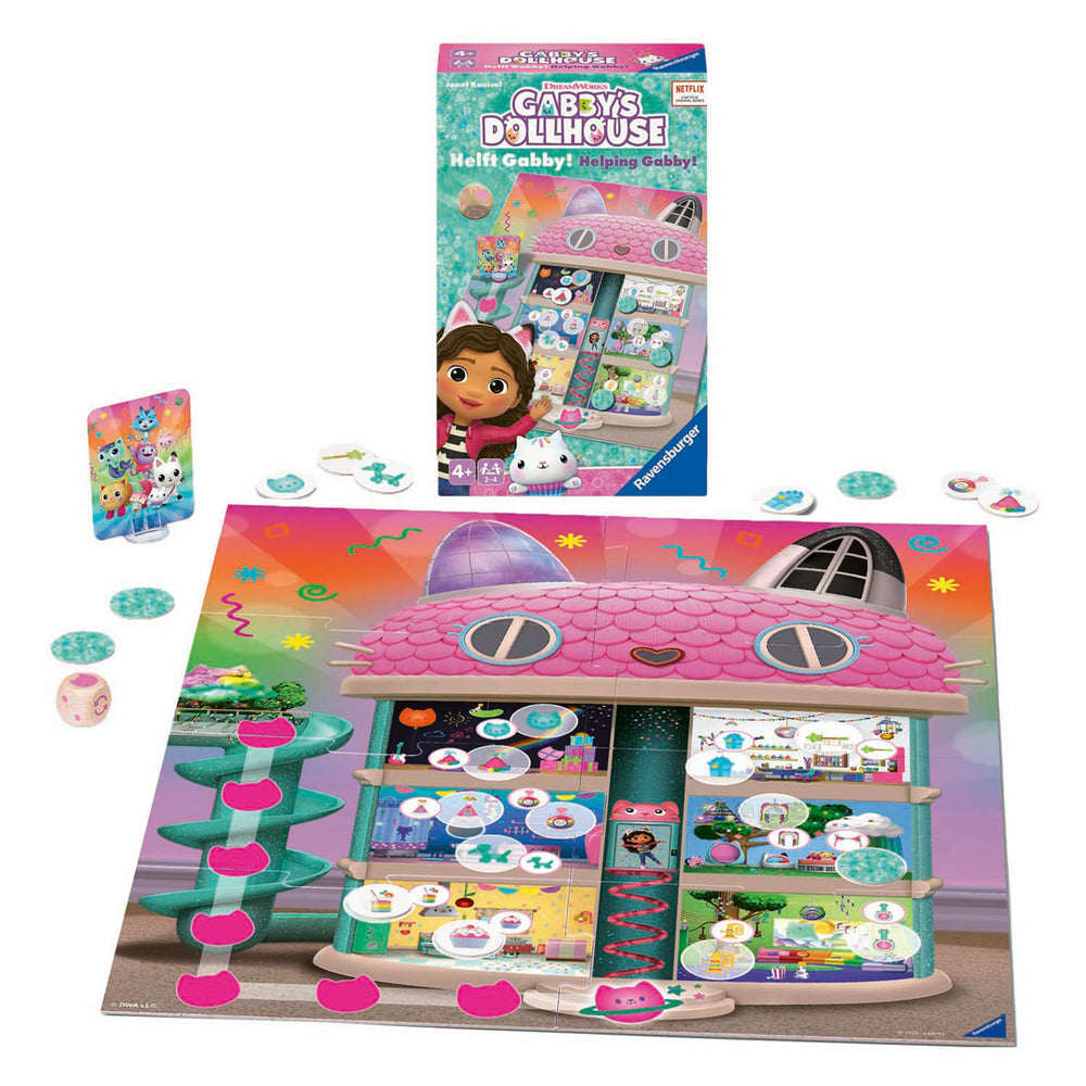 Ravensburger Gabby's Dollhouse Gabby Help Memory Game