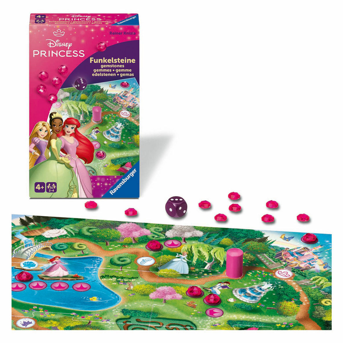 Disney Ravensburger Princess Gems Kids Game