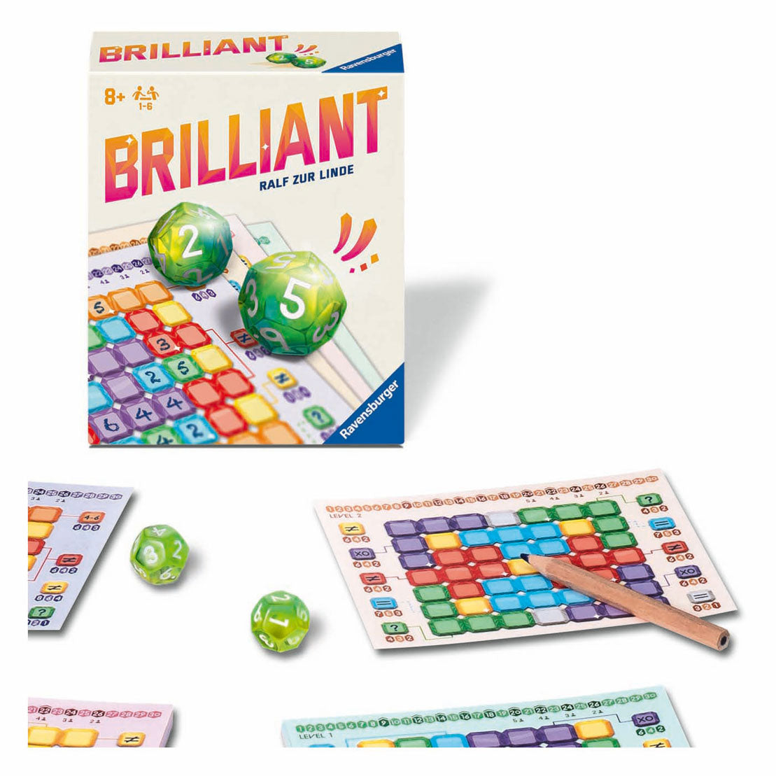 Ravensburger brillant Wierfel Spill