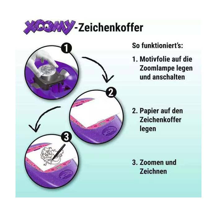 Ravensburger xoomy drawing projector midi compact my best friends