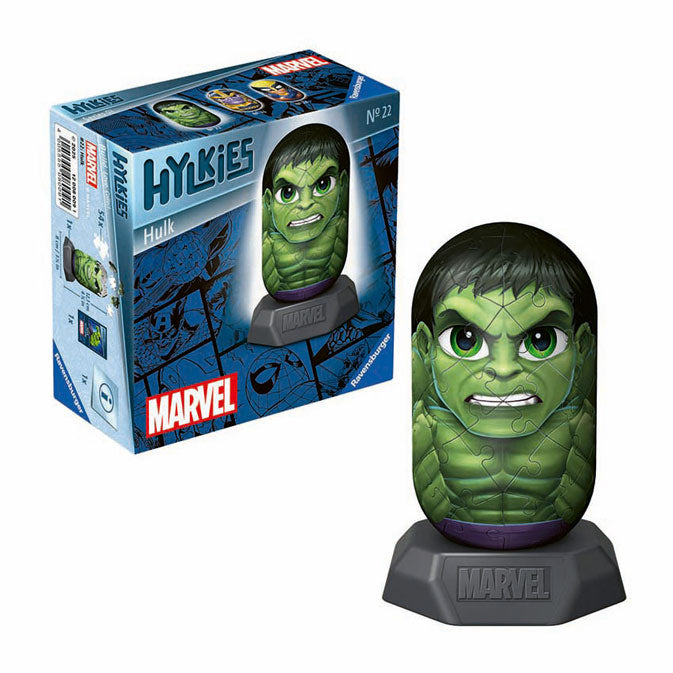 Ravensburger 3D Puzzle Hylkies Marvel Hulk, 54st.