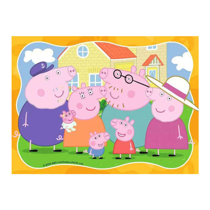 Ravensburger Peppa Schwäin 4-an-1 Puzzel