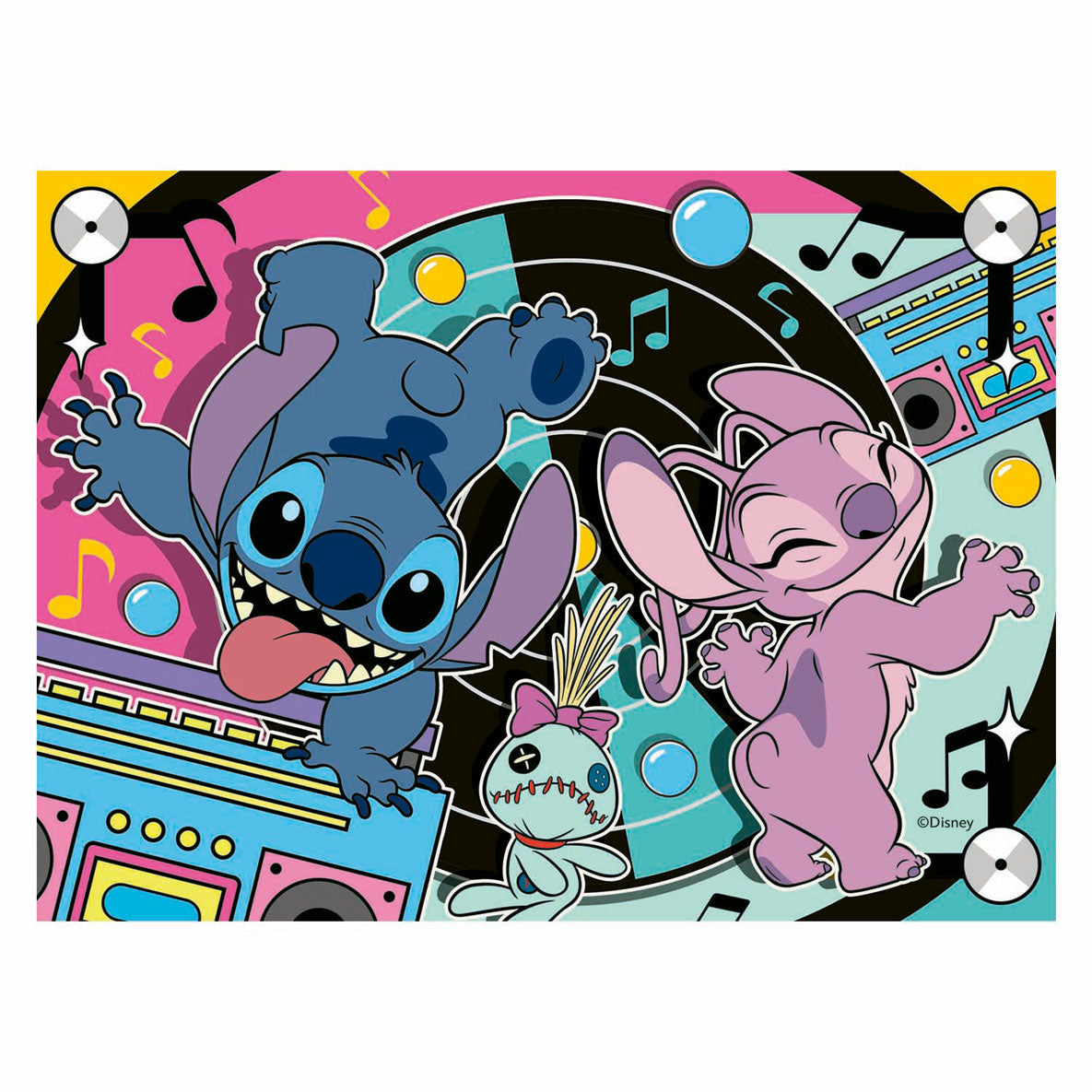 Puzzle Ravensburger steh 4 v 1