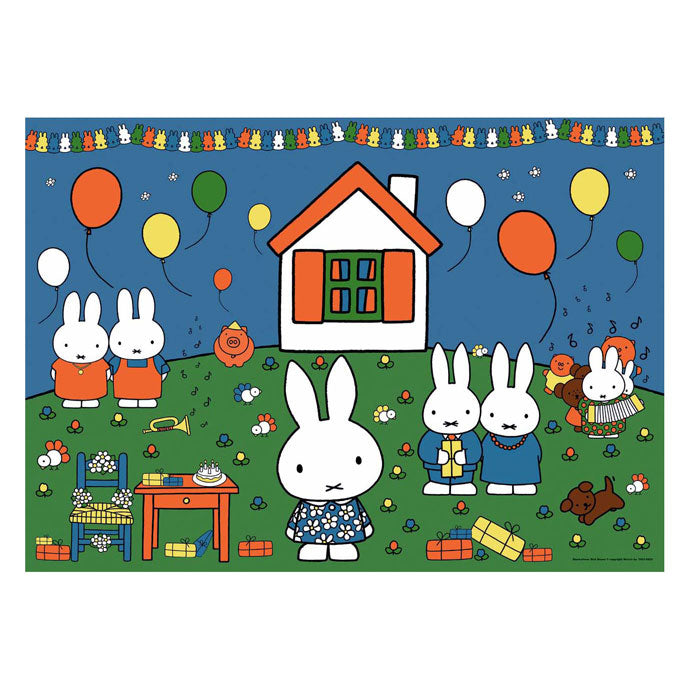Ravensburger jigsaw puzzle Miffy 70 years, 1000 pieces.