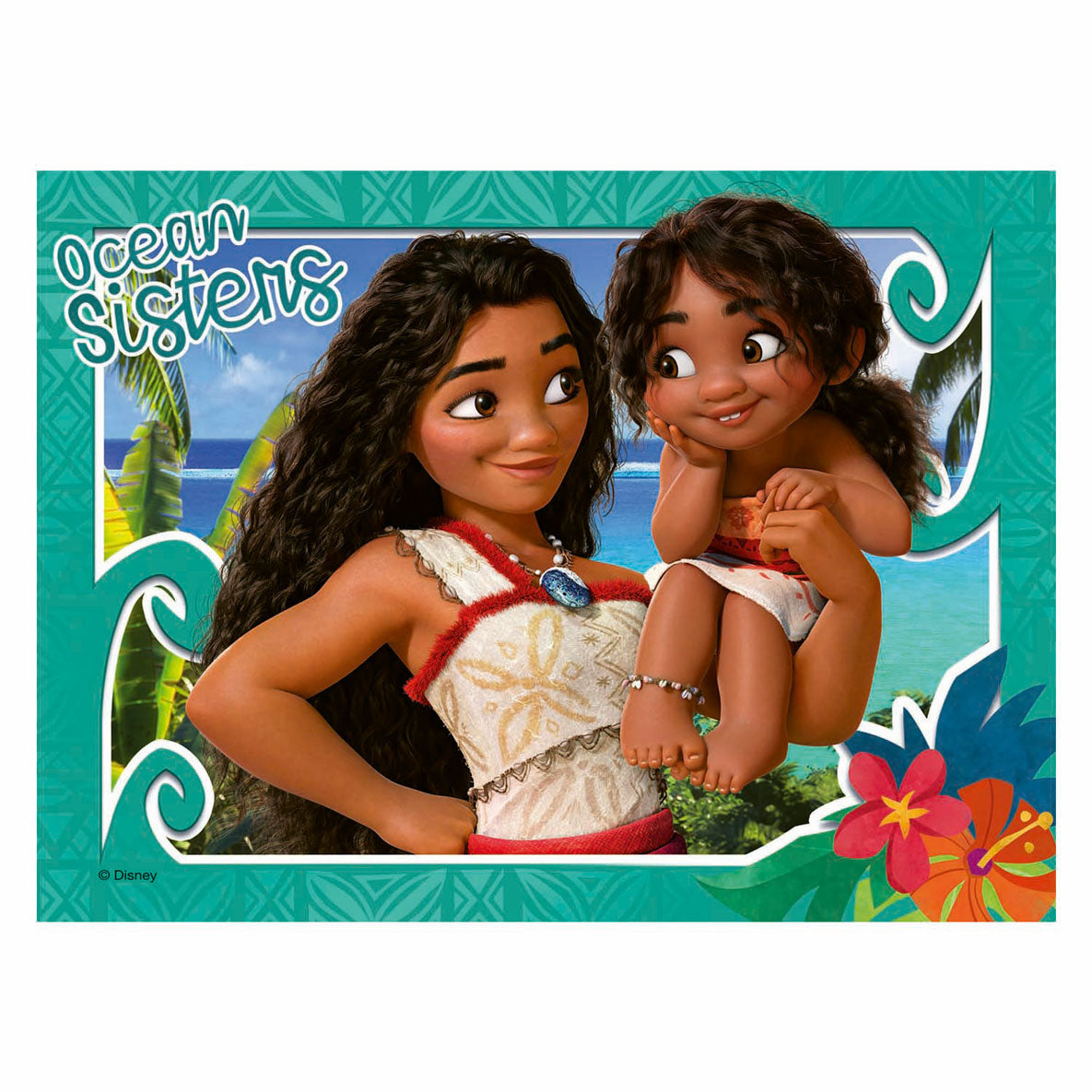 Skládačka Ravensburger 4v1 disney vaiana 2