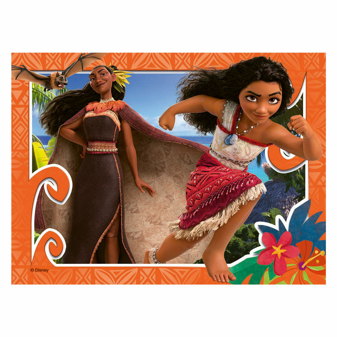 Skládačka Ravensburger 4v1 disney vaiana 2