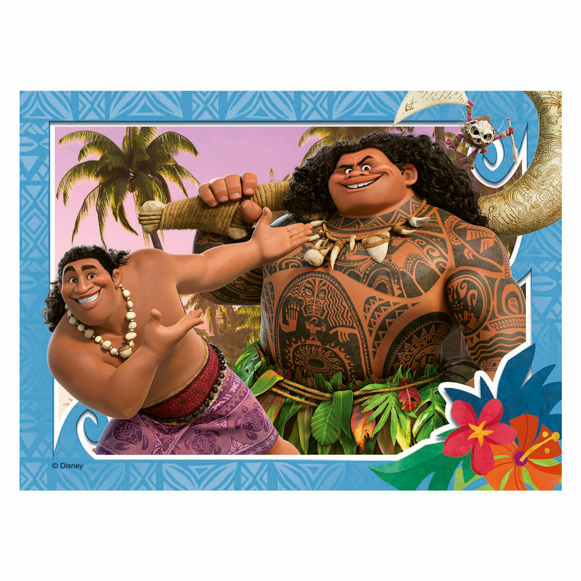 Skládačka Ravensburger 4v1 disney vaiana 2