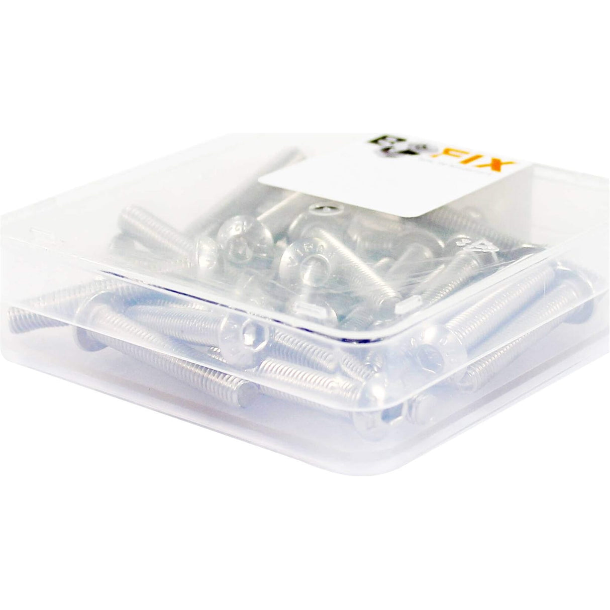 Bofix Box Allen Bout Cabeza chupada M5X12 Acero inoxidable (25 piezas)