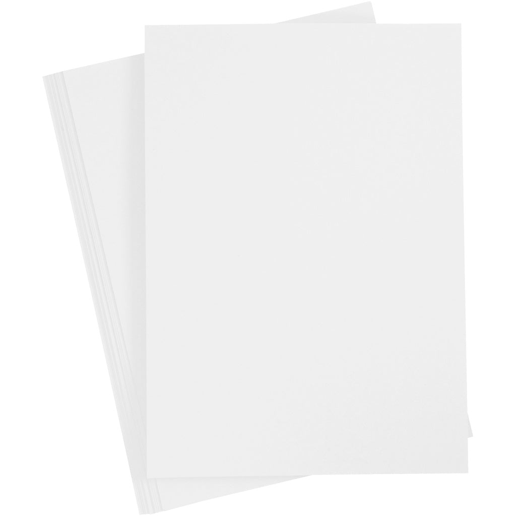 Creativ company cardboard white a4 210-220g, 10 sheets