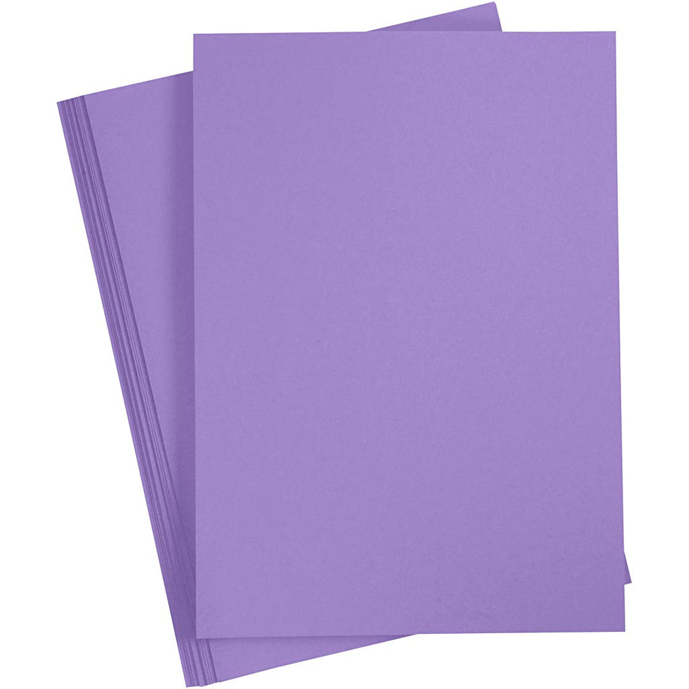 Creativ company colored cardboard, A3, sheet 297x420 mm, 180 g, dark purple, 20 sheets 1 box