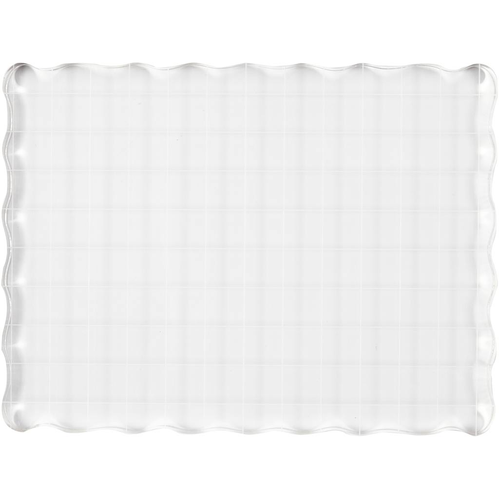 Viva decor stamp block, size 16x12 cm, thickness 1 cm, 1 piece