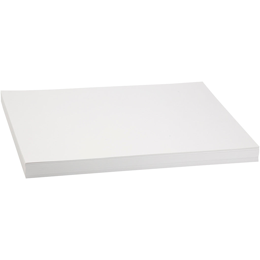 Creativ company colored cardboard, A3, sheet 297x420 mm, 250 g, white, 100 sheets 1 box