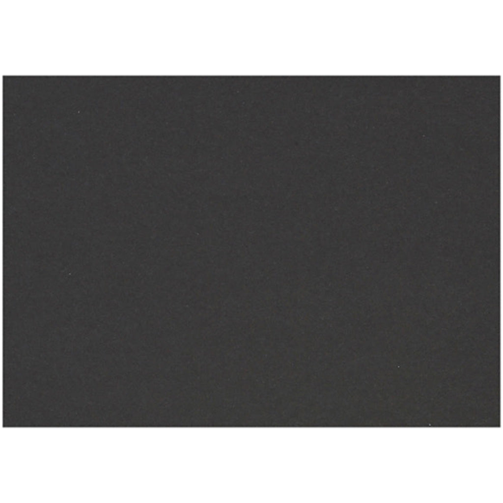Creativ company colored cardboard, a6, sheet 105x148 mm, 200 gr, black, 100 sheets 1 box