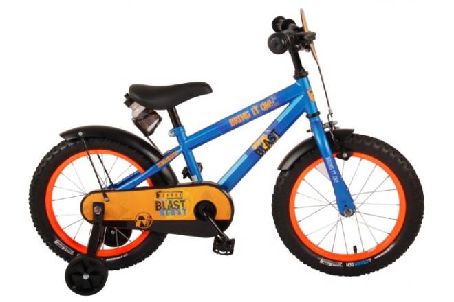 NERF Children's Bike - Boys - 16 inch - Satin Blue