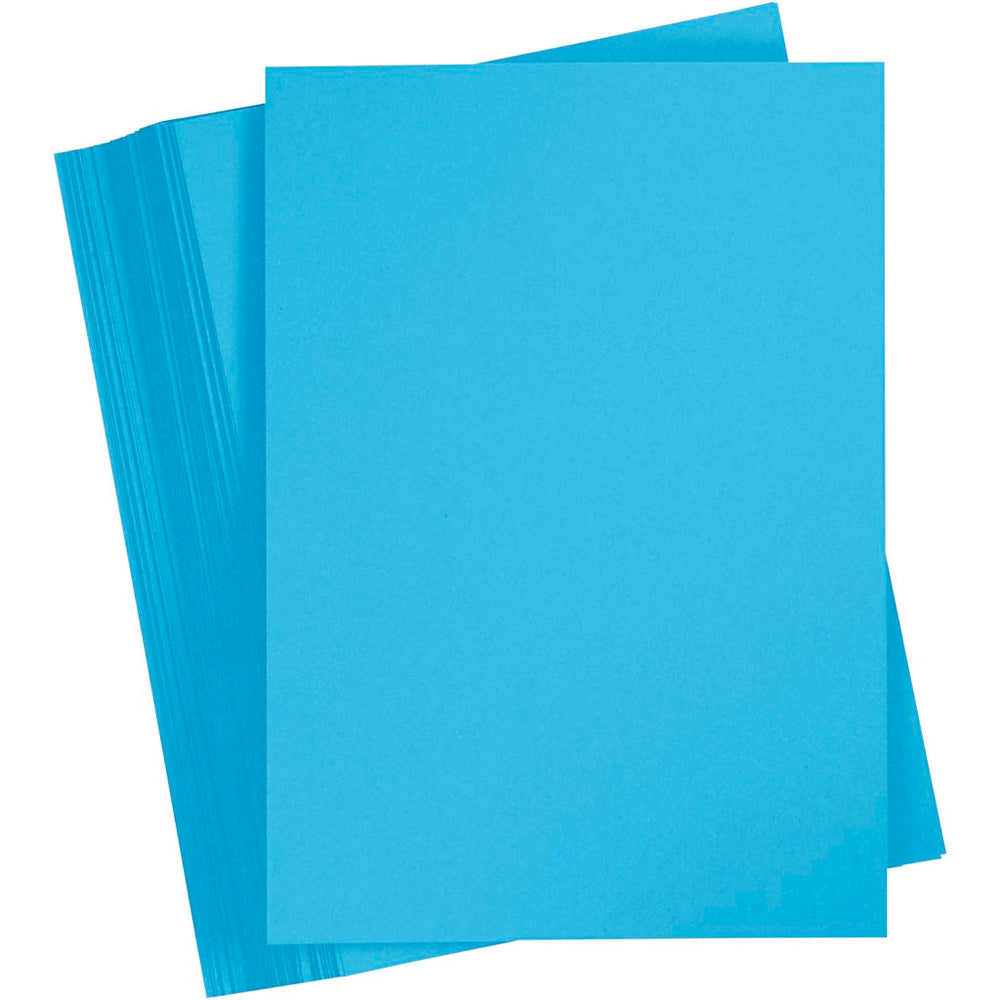 Creativ company colored cardboard, A4, sheet 210x297 mm, 180 g, blue, 100 sheets 1 box