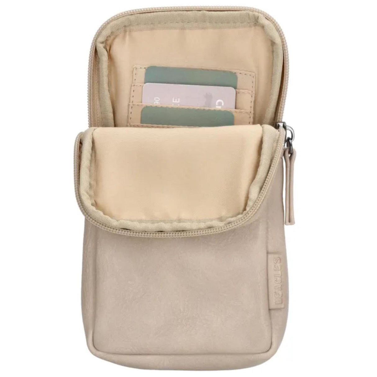 Beagles ferro telefoontasje lichttaupe